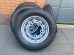 Porsche 356 velgen met zeer goede Firestone F-560 banden, Ophalen, 15 inch, Banden en Velgen, Nieuw
