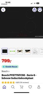 Bosch Inductiekookplaat  Serie 6 nieuw, Witgoed en Apparatuur, Kookplaten, Nieuw, Inbouw, Inductie, 4 kookzones