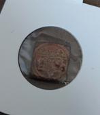 Leuk oud muntgewichtje, Dubbele Exelente, eind 16e eeuw, Postzegels en Munten, Munten | Nederland, Ophalen of Verzenden