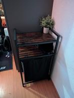 Wasmand met plank - 50x33x92cm, Ophalen, Zo goed als nieuw, Modern