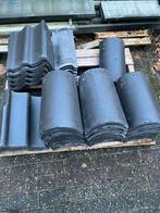 Sneldek dakpan, gevelpan, nokvorst, halve dakpan, antraciet, Doe-het-zelf en Verbouw, Dakpannen en Dakbedekking, Ophalen, Steen of Klei