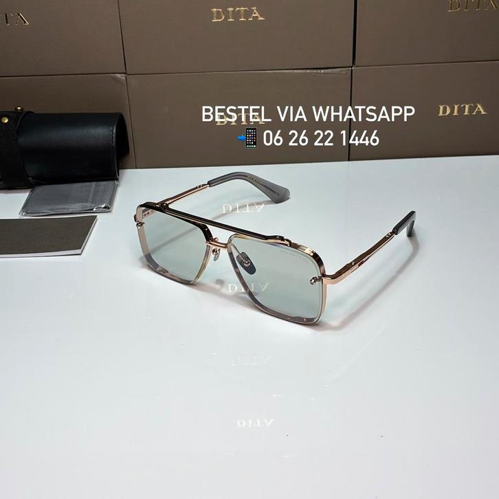 Dita mach six zonnebril, Sieraden, Tassen en Uiterlijk, Zonnebrillen en Brillen | Heren, Nieuw, Overige merken, Zwart, Ophalen of Verzenden