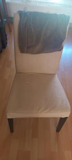 2 eettafel stoelen stoffen bekleding, Ophalen, Zo goed als nieuw