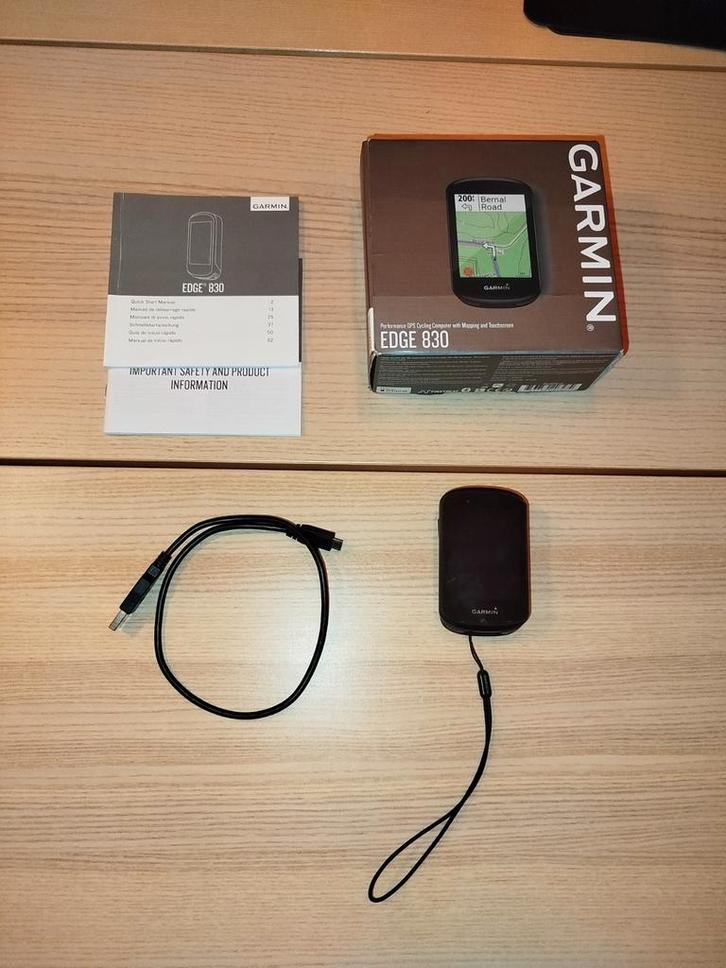 Garmin Edge 830 - Zo Goed Als Nieuw!, Fietsen en Brommers, Fietsaccessoires | Fietscomputers, Zo goed als nieuw, Draadloos, GPS