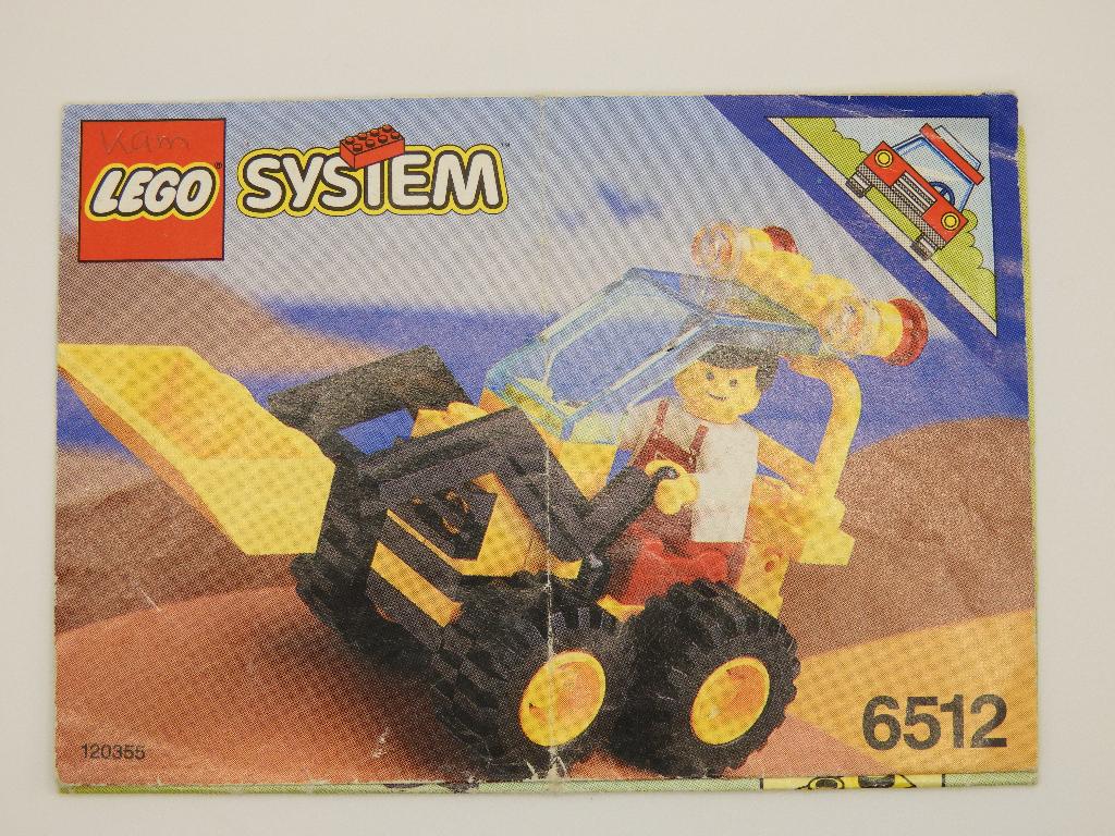 Lego 6512 Vintage Landscape Loader, Ophalen of Verzenden, Gebruikt, Complete set, Lego