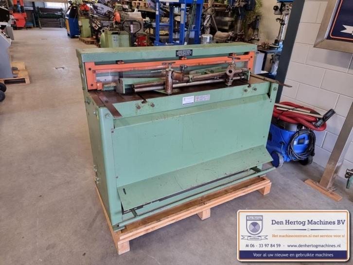 JORG compactschaar 1250x2mm 400V knipbank knipschaar, Doe-het-zelf en Verbouw, Gereedschap | Overige machines, Gebruikt, Ophalen