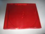 CD Doosje rood doorzichtig, Cd's en Dvd's, Cd's | Overige Cd's, Ophalen of Verzenden