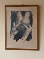 Litho van Aart van Dobbenburgh ( 1899 - 1988 ), Antiek en Kunst, Ophalen of Verzenden