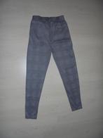 Grijze ruitbroek maat 36/38, Kleding | Dames, Broeken en Pantalons, Ophalen of Verzenden, Zo goed als nieuw, Maat 36 (S), Grijs
