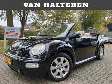 Volkswagen New Beetle Cabriolet 1.6 Highline Airco Leder Int beschikbaar voor biedingen