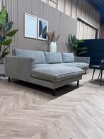 ZGAN Moderne BYSIDDE Ribstof Hoekbank - Grijs - 300 x 155, Ophalen, -, -, Hoekbank