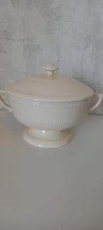 Recamier  dekschaal, creme, Huis en Inrichting, Keuken | Servies, Schaal of Schalen, Overige stijlen, Ophalen of Verzenden, Porselein