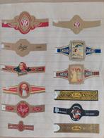 Oude Sigarenbandjes Collectie, Verzamelen, Ophalen of Verzenden, Gebruikt, Sigarenbandjes