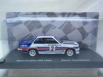 Opel Ascona B400 #2 Röhrl Rally Monte-Carlo 1982 1:43 Atlas beschikbaar voor biedingen