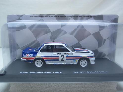 Opel Ascona B400 #2 Röhrl Rally Monte-Carlo 1982 1:43 Atlas, Hobby en Vrije tijd, Modelauto's | 1:43, Nieuw, Auto, Overige merken
