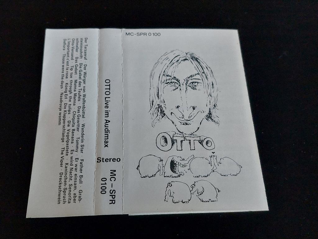 OTTO - LIVE IM AUDIMAX (MC), 1 bandje, Ophalen of Verzenden, Zo goed als nieuw, Origineel