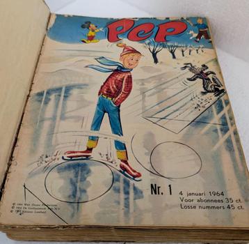 PEP – 1e jaargang 1964 – ingebonden stripblad beschikbaar voor biedingen