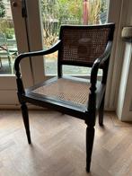 Leuke stoel met webbing zitting, Ophalen, Gebruikt, Zwart, Eén