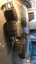 6x houten tonnen zsm weg, 150 liter of meer, Ophalen of Verzenden, Hout