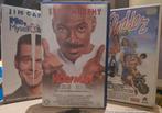 3 Ex Rentals VHS - Me, Myself & Irene, Holy Man, Flodder 3, Ophalen of Verzenden, Gebruikt