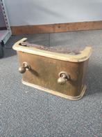 Koperen antiek haardscherm., Antiek en Kunst, Ophalen