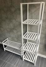 Opberg rek hoog en laag rek voor boxen handdoeken schoenen, Ophalen, Zo goed als nieuw