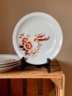 Set van 4 Bareuther dessertbordjes vogeltjes vintage retro, Verzenden