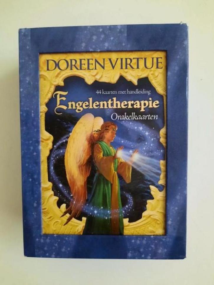 Engelentherapie orakelkaarten. Doreen Virtue, Boeken, Esoterie en Spiritualiteit, Zo goed als nieuw, Overige typen, Tarot of Kaarten leggen