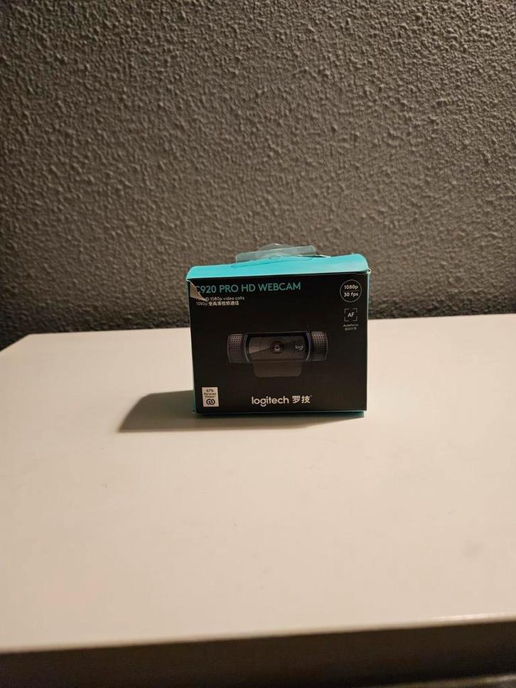 Logitech C920 PRO HD Webcam - Topkwaliteit!, Computers en Software, Webcams, Gebruikt, Bedraad, ChromeOS, MacOS, Windows, Monitorclip