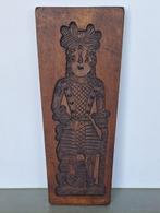 vintage grote speculaasplank koek-plank afm. 59,5x21,5x3,5cm, Ophalen of Verzenden