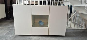 Witte hoogglans dressoir