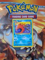 Kingler 38/62 first edition Fossiel base set pokemon kaart, Ophalen of Verzenden, Gebruikt, Losse kaart