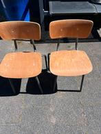 2 Oude schoolstoeltjes, Ophalen, Gebruikt, Stoel(en)