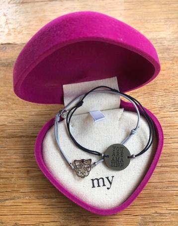 My jewellery en Les Cleias armbanden zilver beschikbaar voor biedingen