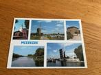 C1556) Meerkerk kerk molen, Verzamelen, Ansichtkaarten | Nederland, Ophalen of Verzenden