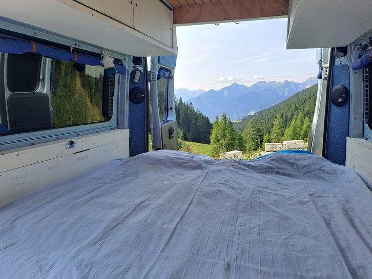 Peugeot Boxer L2H2 camper 6 gordels trekhaak, flex. indeling, Caravans en Kamperen, Campers, Particulier, tot en met 3, Buscamper of Camperbus