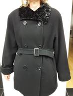 Damesjas Milo coats maat 38 (zwart), Kleding | Dames, Jassen | Winter, Ophalen, Zo goed als nieuw, Maat 38/40 (M), Zwart