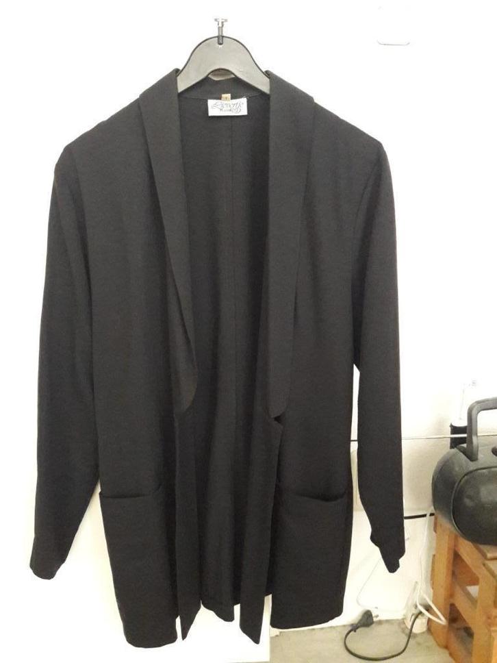 Zwart colbert Lievertje, Kleding | Dames, Jasjes, Kostuums en Pakken, Gedragen, Jasje, Maat 36 (S), Zwart, Ophalen of Verzenden