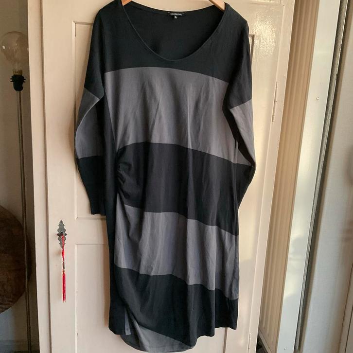 Hebbeding Jurk Maat 44/46, Kleding | Dames, Jurken, Zo goed als nieuw, Zwart, Ophalen of Verzenden