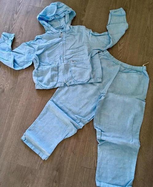 NO-NO Heerlijk zachtblauw set / pakje , mt 12 152 158, Kinderen en Baby's, Kinderkleding | Maat 152, Gebruikt, Meisje, Setje, Ophalen
