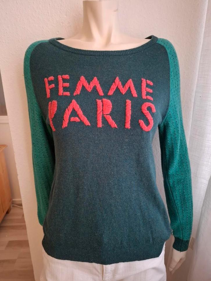 Maison Scotch / Scotch & Soda trui wol mix maat 36, Kleding | Dames, Truien en Vesten, Zo goed als nieuw, Maat 36 (S), Groen, Ophalen of Verzenden