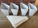 Frietbakjes aardewerk, Nieuw, Ophalen of Verzenden, Bord(en), Overige stijlen