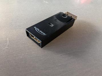 Delock - HDMI naar DisplayPort Adapter - zwart beschikbaar voor biedingen
