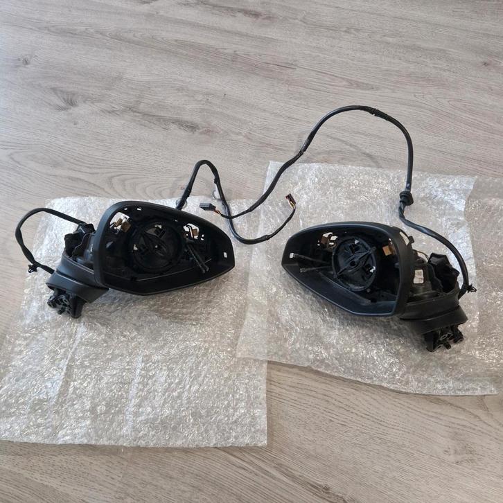Audi A4 Buitenspiegels Set + Bedieningspaneel, Auto-onderdelen, Spiegels, Audi, Gebruikt, Ophalen of Verzenden