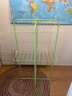 Groen Droogrek Droogtoren Wasrek 2 etages met wielen, Ophalen, Gebruikt, Wasrek