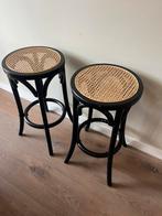 Webbing barkrukken set van 2  |  café krukken, Huis en Inrichting, Barkrukken, Ophalen, Zo goed als nieuw