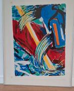 Zeefdruk 25/30  ' kanoer' van Hans Cornel, Antiek en Kunst, Kunst | Litho's en Zeefdrukken, Ophalen