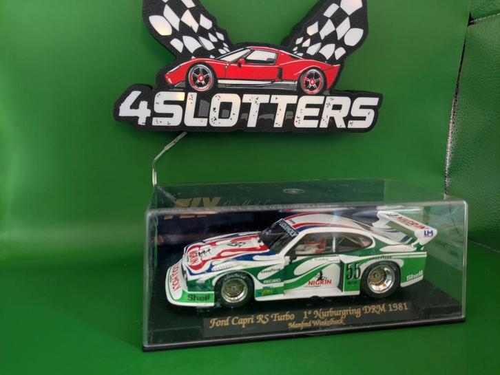 Ford Capri RS Turbo 1e Nurburgring DRM 1981 Nigrin  USED, Kinderen en Baby's, Speelgoed | Racebanen, Zo goed als nieuw, Elektrisch