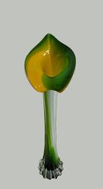 Vintage hoge Jack in the Pulpit vaas - Murano glas jaren 60, Ophalen of Verzenden