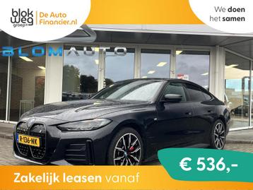 BMW i4 eDrive40 M-SPORT 84KWh LEDER+ACC+STUURVE € 38.890,0 beschikbaar voor biedingen